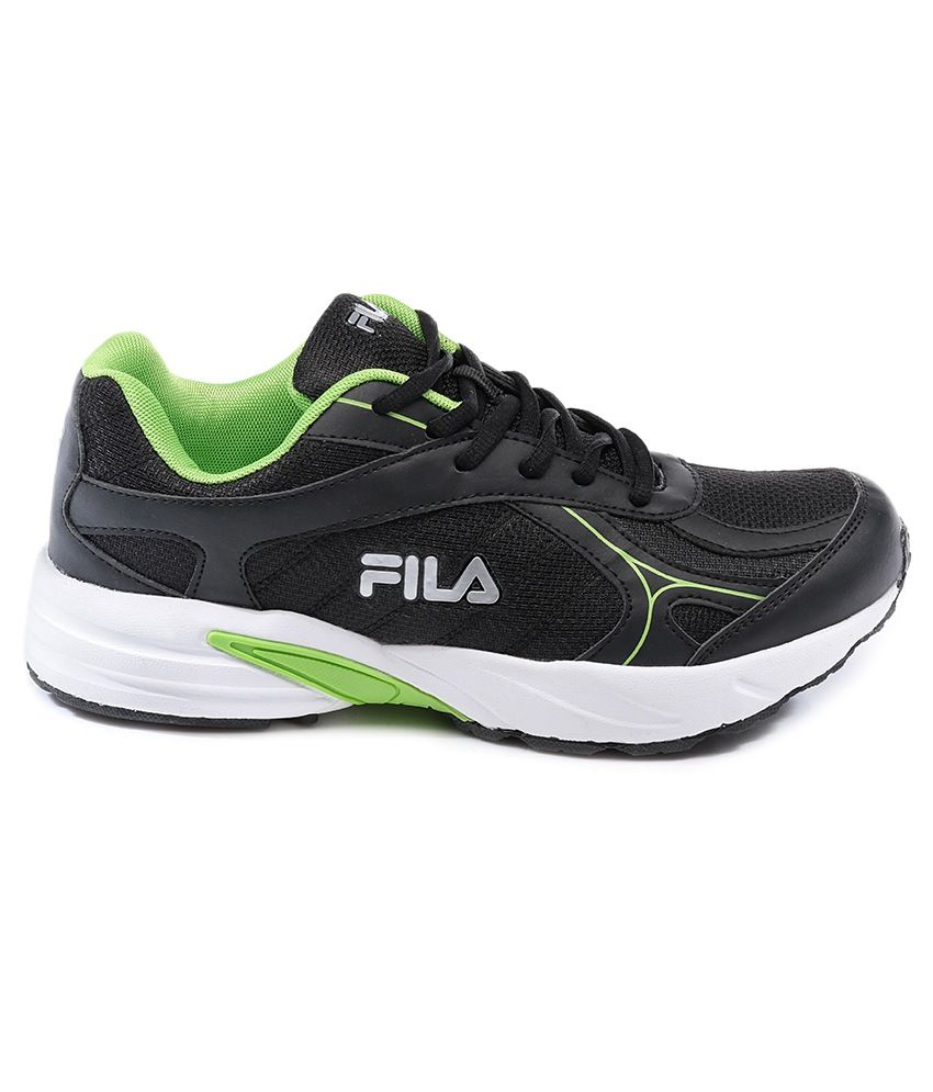 fila running shoes green