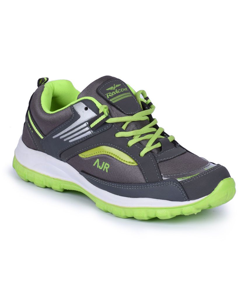 Redcon Gray Mesh Sport Shoes For Men - Buy Redcon Gray Mesh Sport Shoes ...