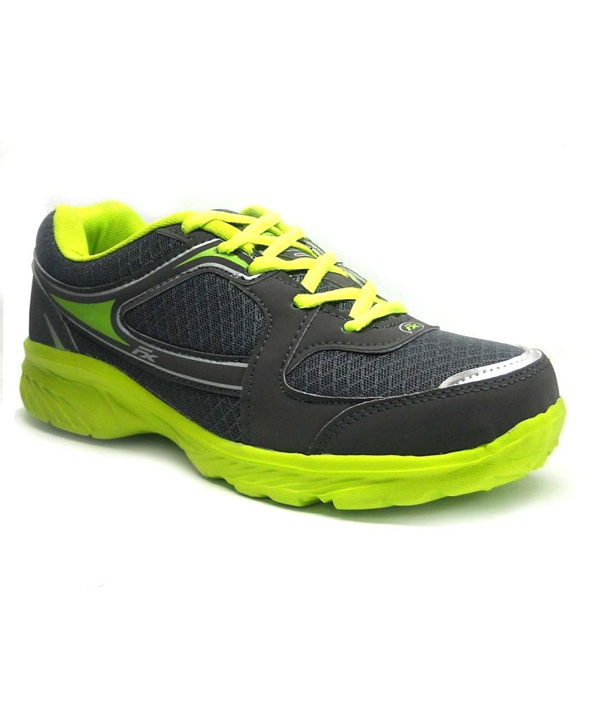 Fast Trax Green Synthetic Leather Sport Shoes - Buy Fast Trax Green ...