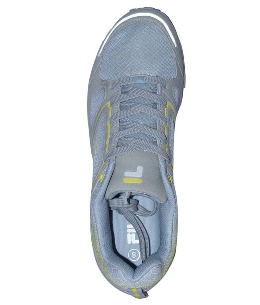 fila arrigo grey running shoes