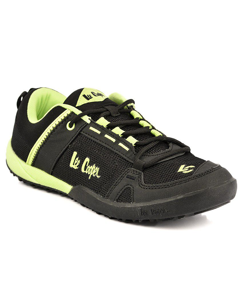 Lee Cooper Sports Black Sport Shoes - Buy Lee Cooper Sports Black Sport
