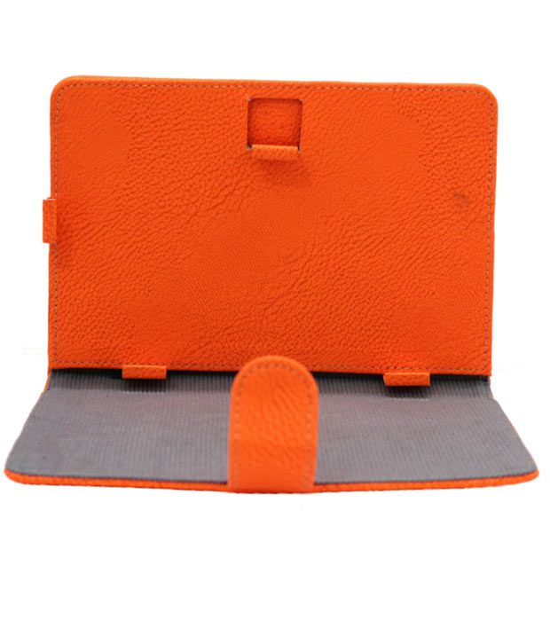 Jo Jo G8 Soft Leather Flip Cover For Vodafone Smart Tab 7 - Orange ...