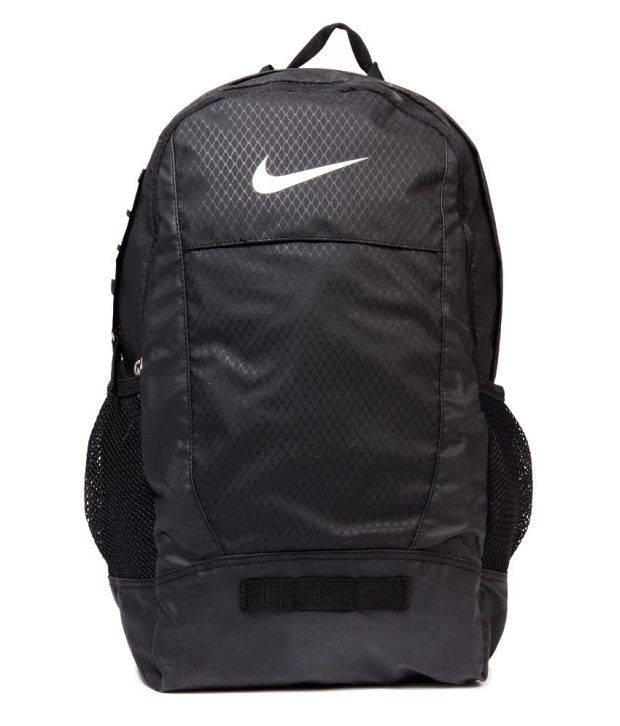 nike polyester black backpack