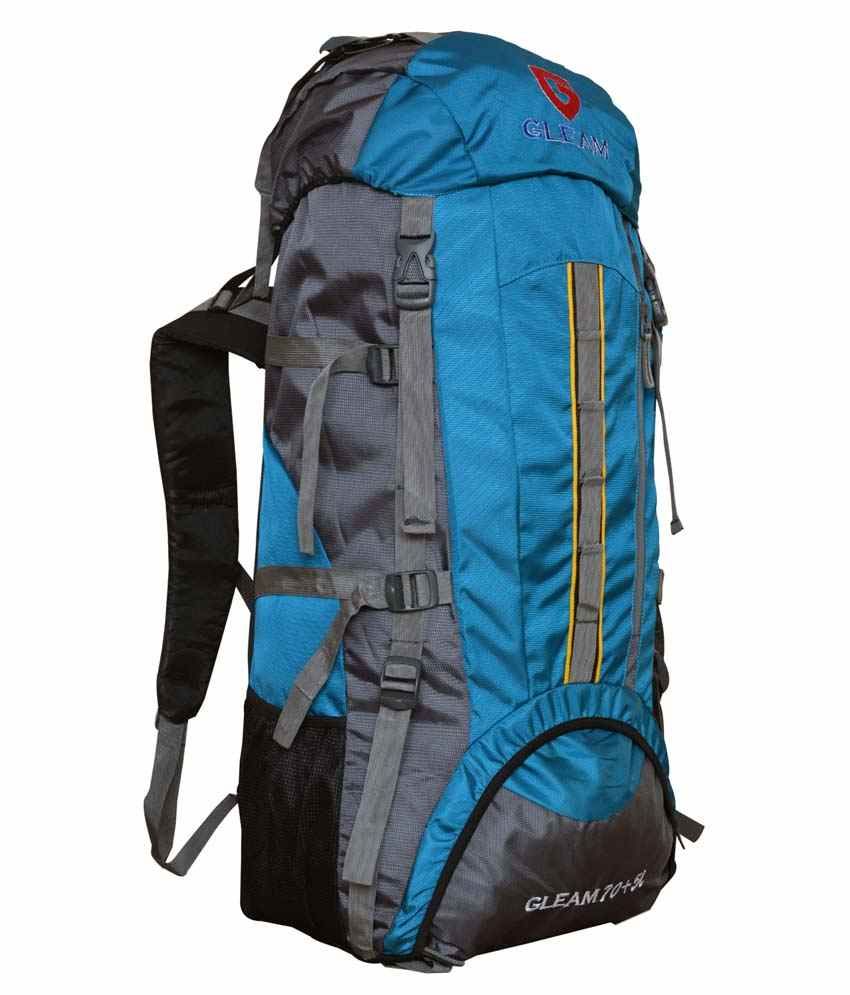 Gleam 2209 Mountain Rucksack,/Hiking/trekking bag/ Backpack 75 Ltrs Sky ...