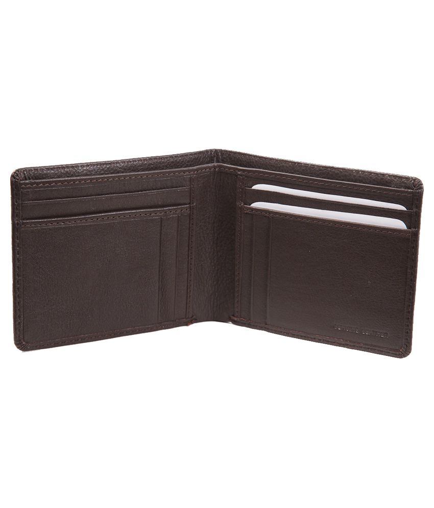 47 Maple Black Leather Formal Wallet: Buy Online at Low Price in India ...