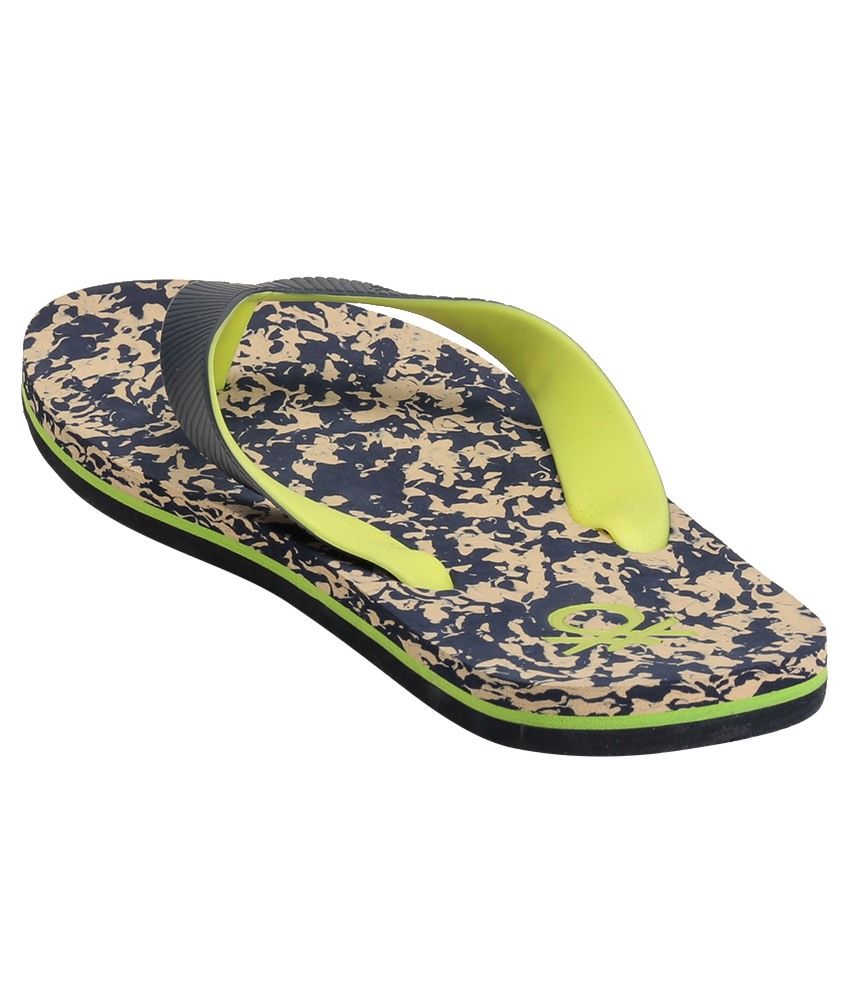 benetton slippers for women's