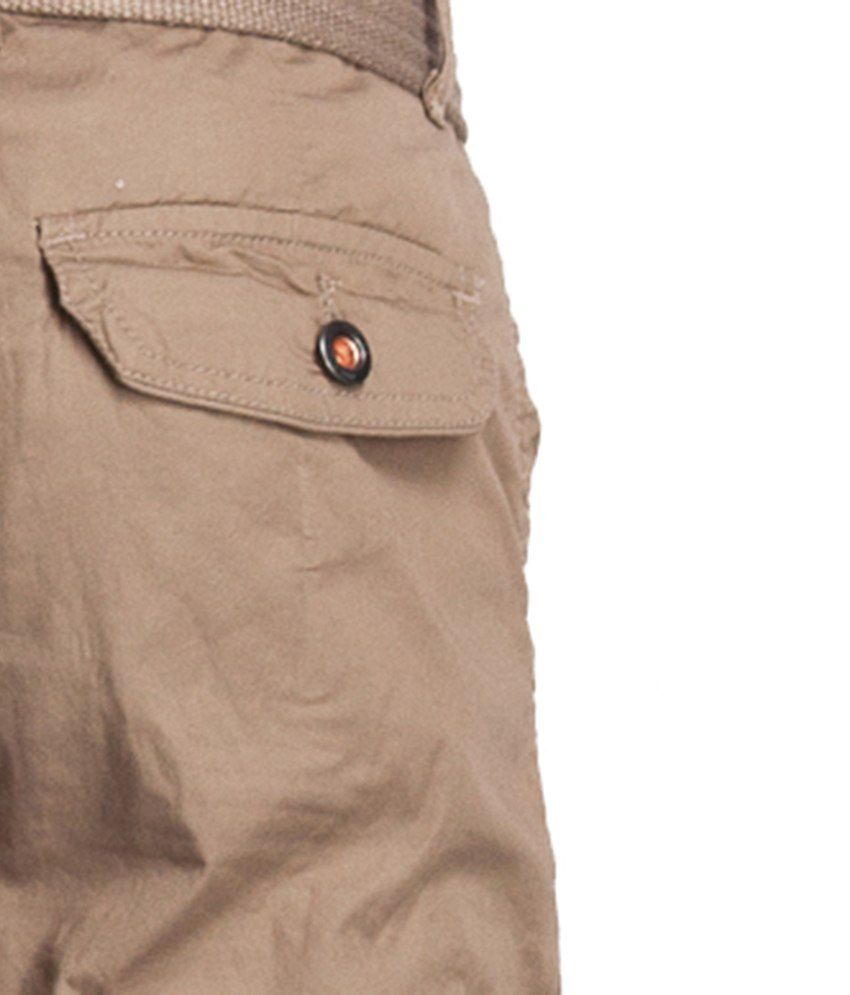 brown cargos women's