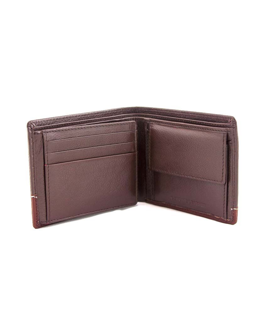 Bessel Brown Leather Formal Wallet For Men: Buy Online at Low Price in ...