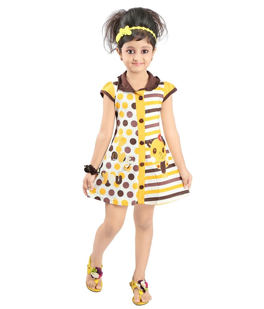 cotton half frock