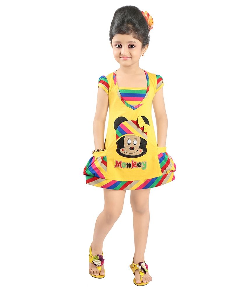cotton half frock