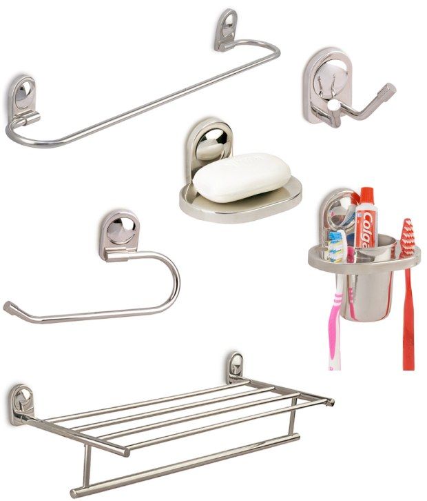 Buy Doyours Combo Of Bathroom  Accessories  Set With Towel 