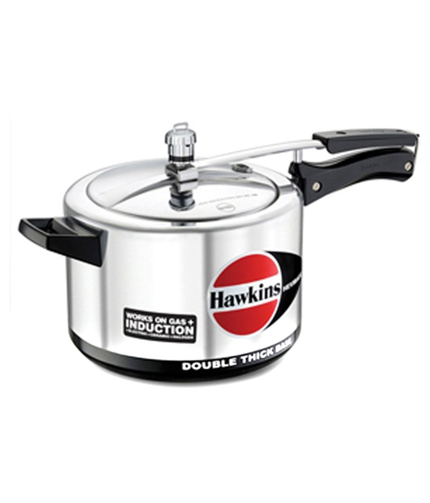 Hawkins Hevibase 5 Ltr Induction Compatible Aluminium Pressure Cooker Buy Online at Best Price