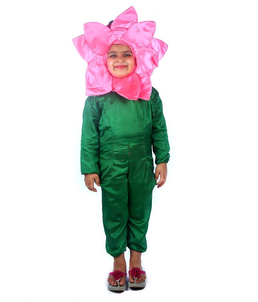 fancy dress lotus flower