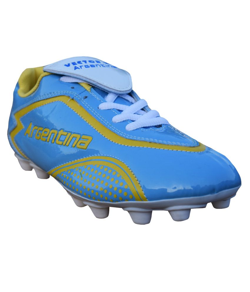 Vector X Argentina Football Stud -Sky/Yellow: Buy Online at Best Price on Snapdeal