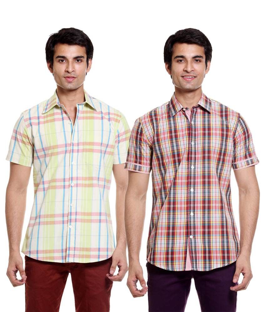 half sleeve shirts snapdeal