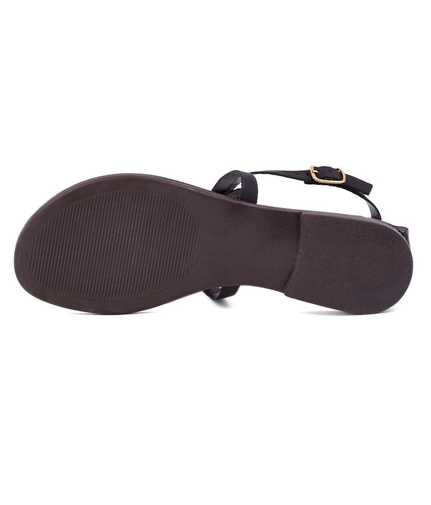 steve madden black leather flats