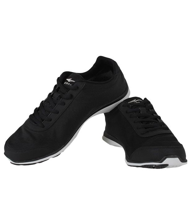 erke black shoes price