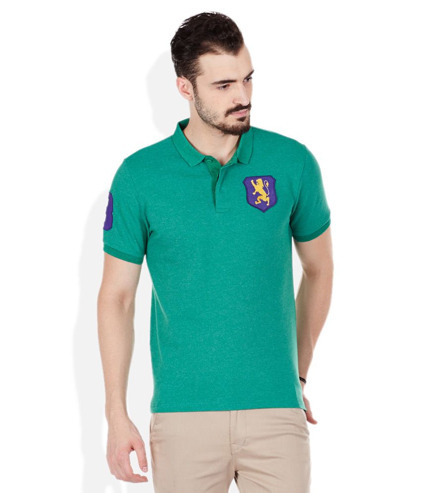  Giordano  Green Polo  Neck T Shirt Buy Giordano  Green Polo  