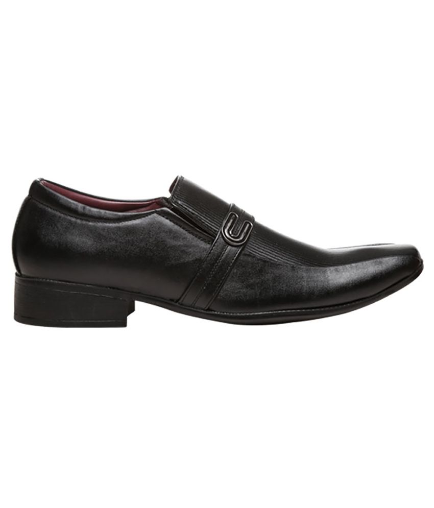 Footin Black Formal Shoes Price in India Buy Footin Black