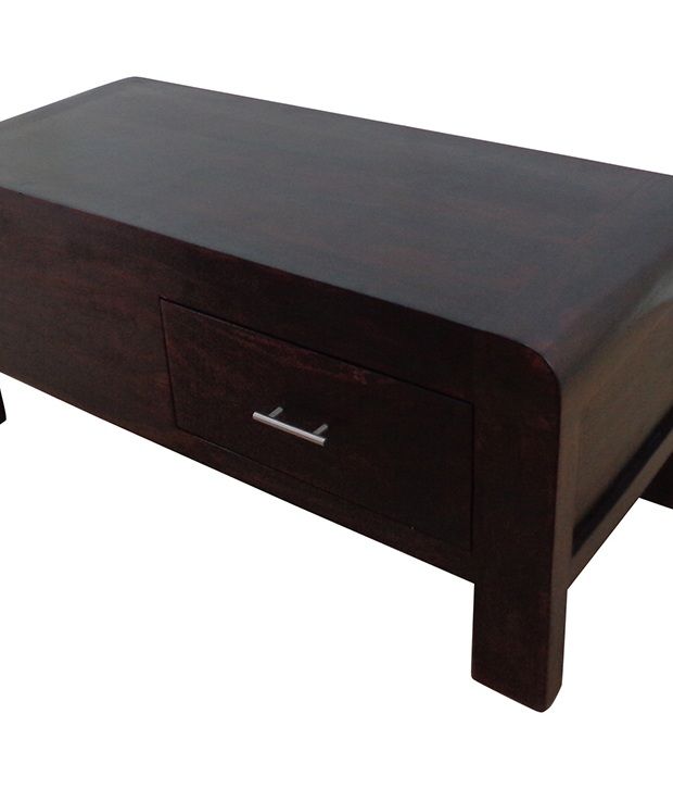 Sheesham Wood Coffee Table with 2 Drawers - Buy Sheesham ...