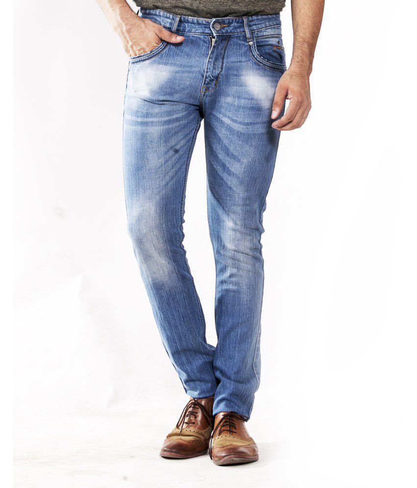 Bombay Casual Jeans Blue Denim Slim Fit Jeans - Buy Bombay Casual Jeans ...
