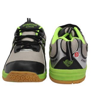 Spartan Green Storm Volleyball Shoes 