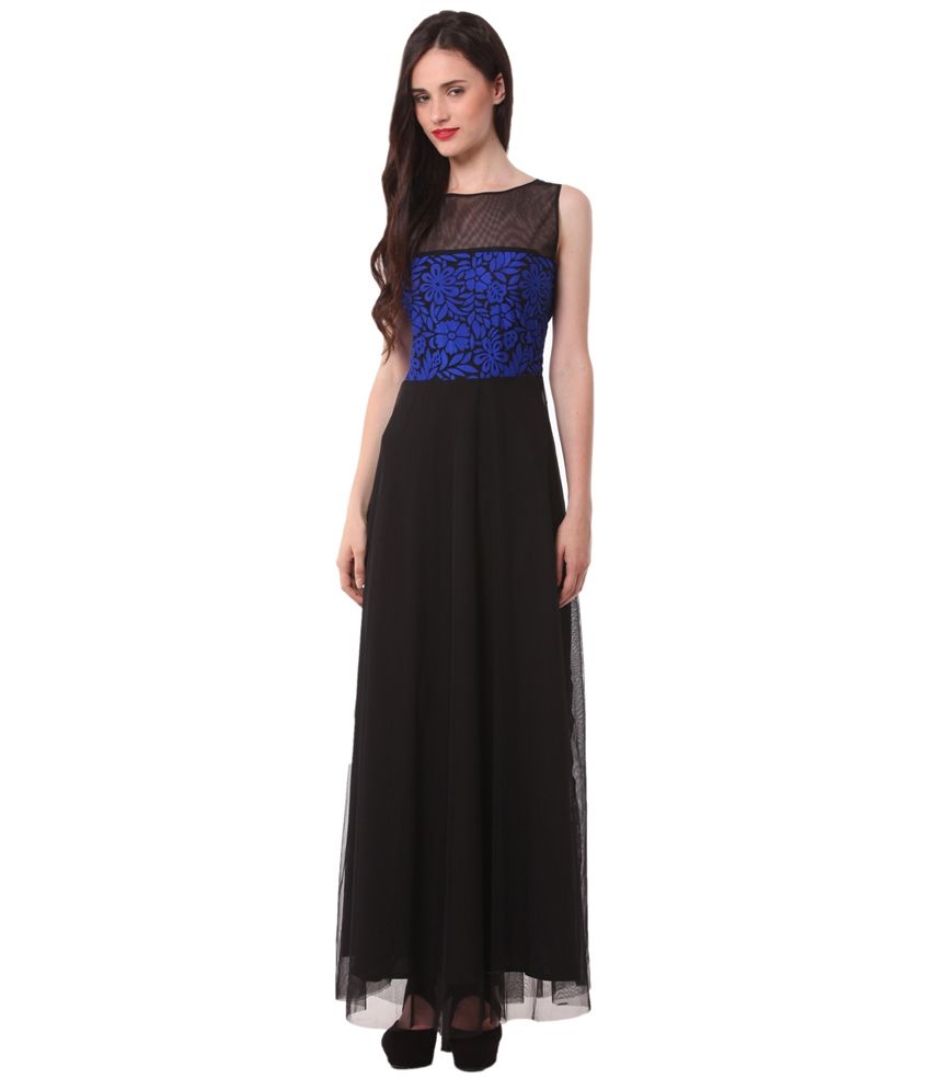 black net gown