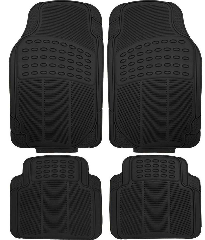 Carmate Black Car Floor Mat For Hyundai Santro Xing: Buy Carmate Black ...