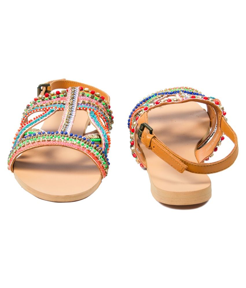 zara brown sandals