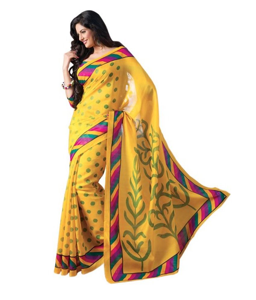 Navya Multi Bhagalpuri Silk Saree Buy Navya Multi Bhagalpuri Silk Saree Online At Low Price