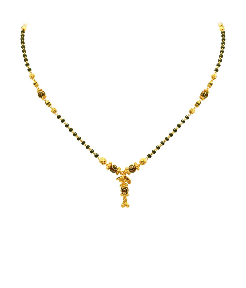 P N Gadgil 22kt Gold Mangalsutra Buy P N Gadgil 22kt Gold