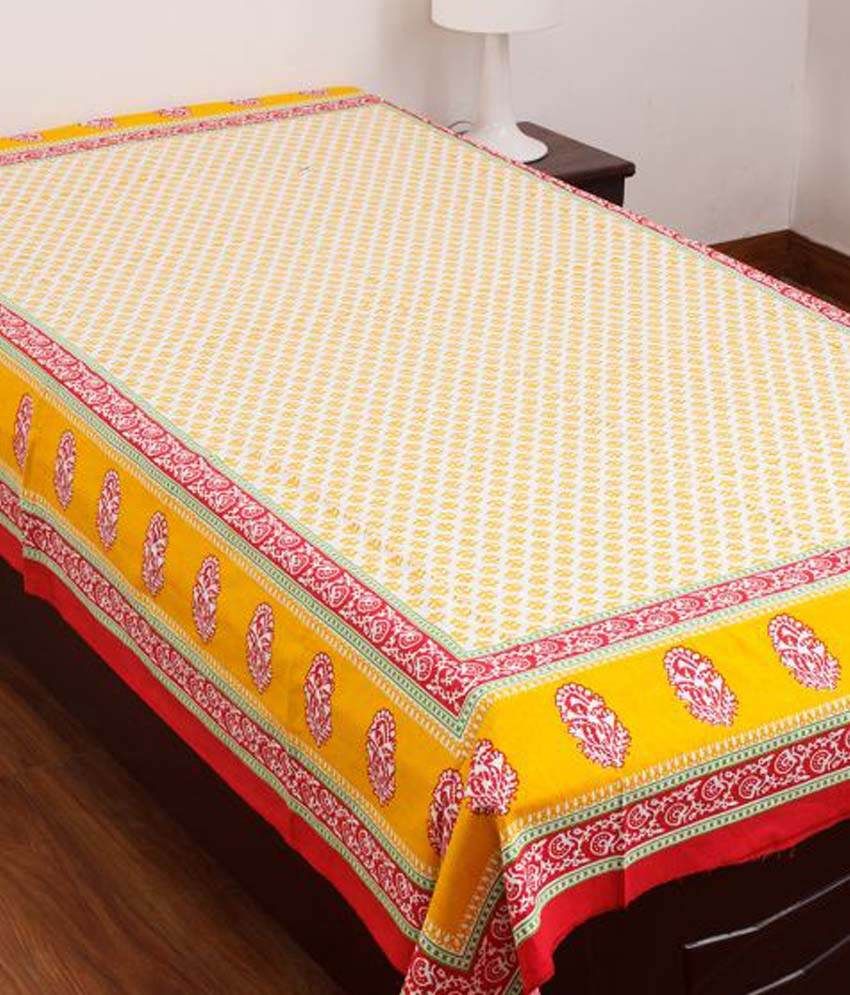 Kismat Collection 100 Cotton New Rajasthani & Jaipuri Printed Single
