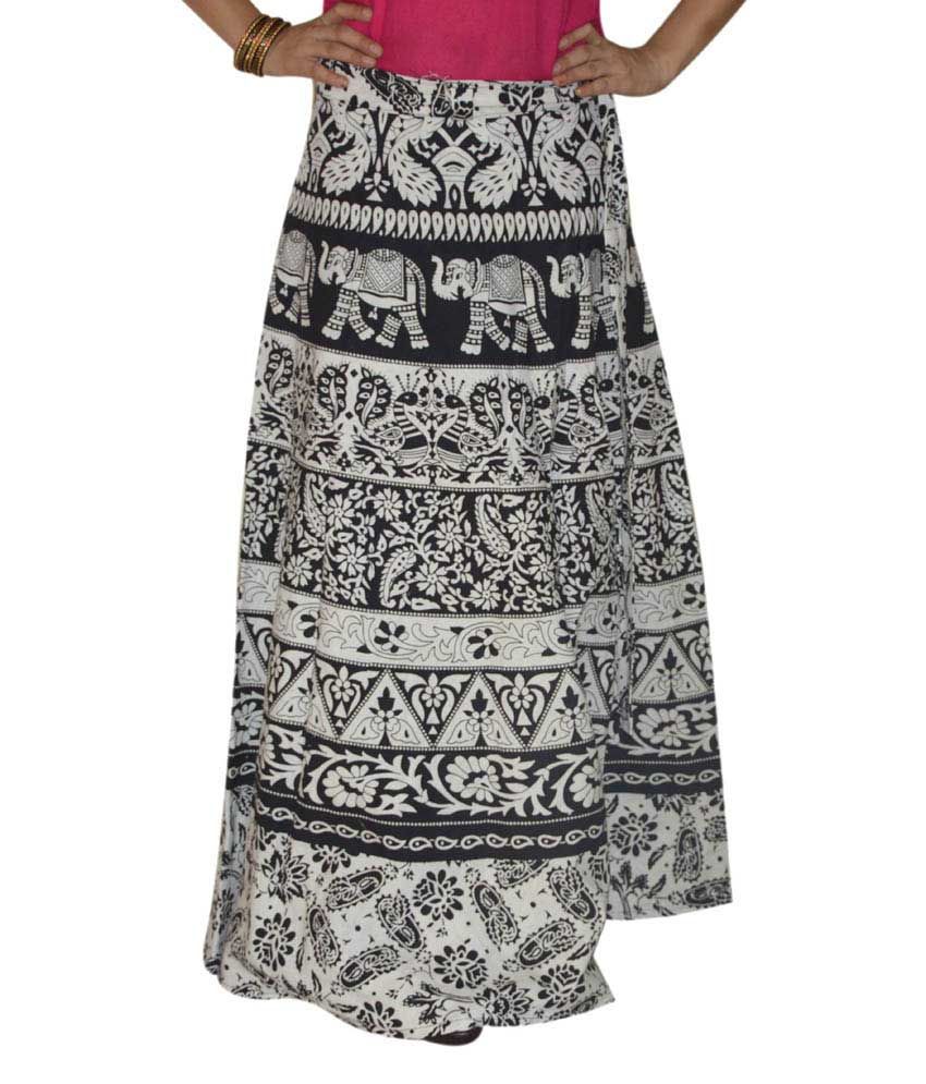 wrap around skirt online india
