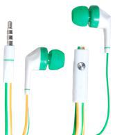 Bluei Champ In Ear with Mic Earphones for I Phones - Tricolor
