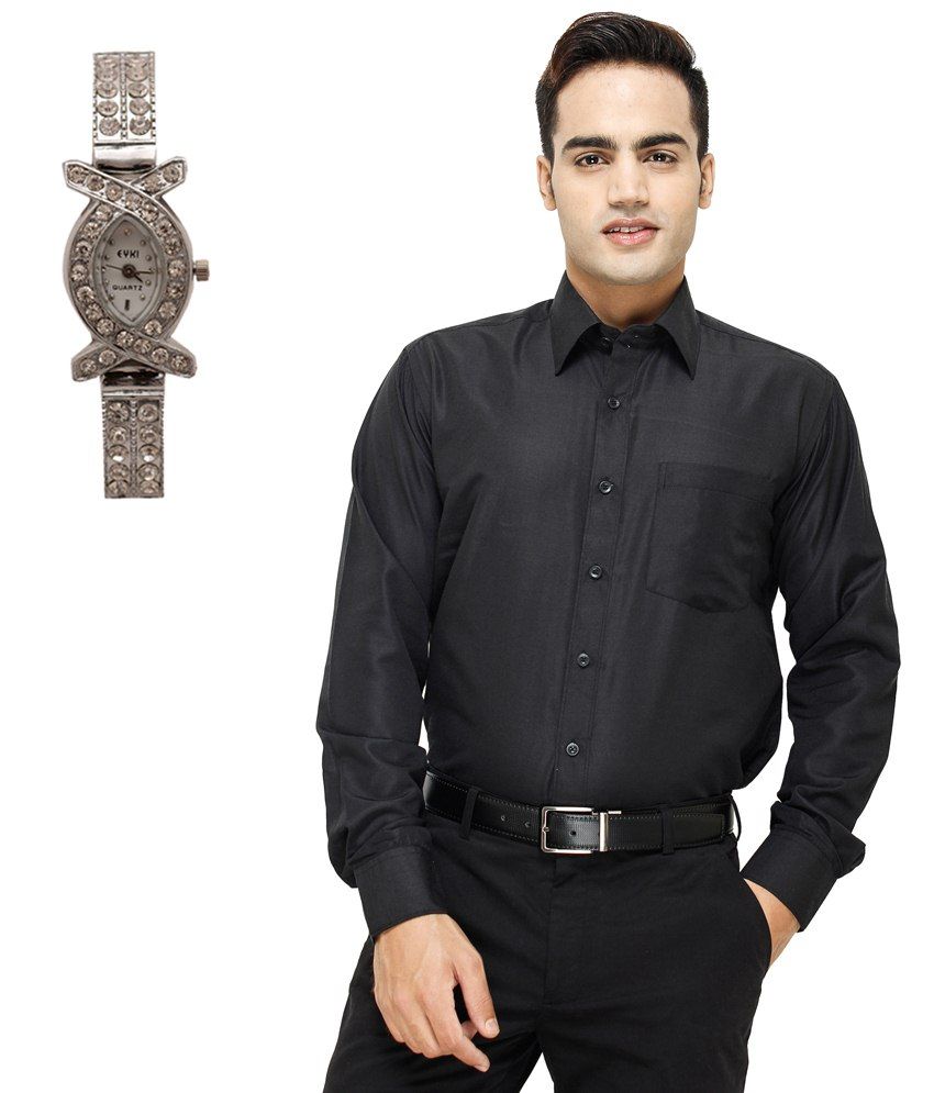 paint shirt black