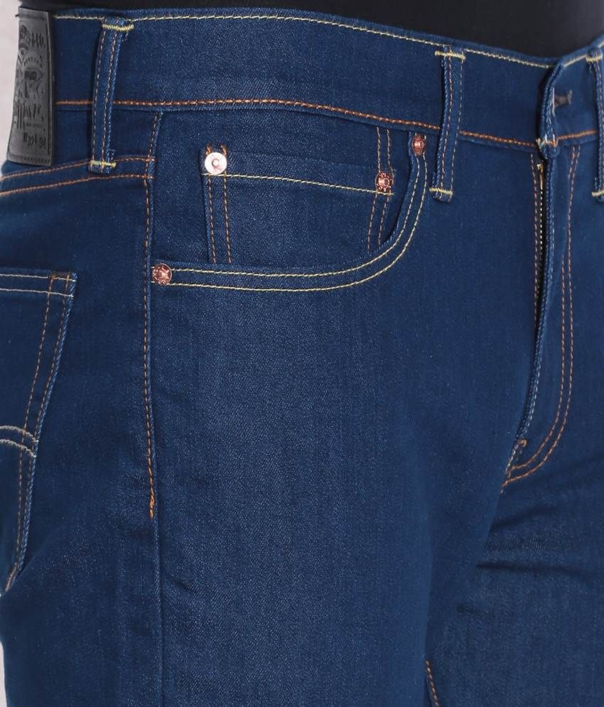 levis royal blue jeans