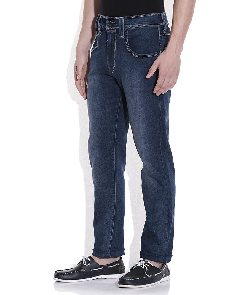 Levis Blue Faded Jeans 522 - Buy Levis Blue Faded Jeans 522 Online at Best Prices in India on ...