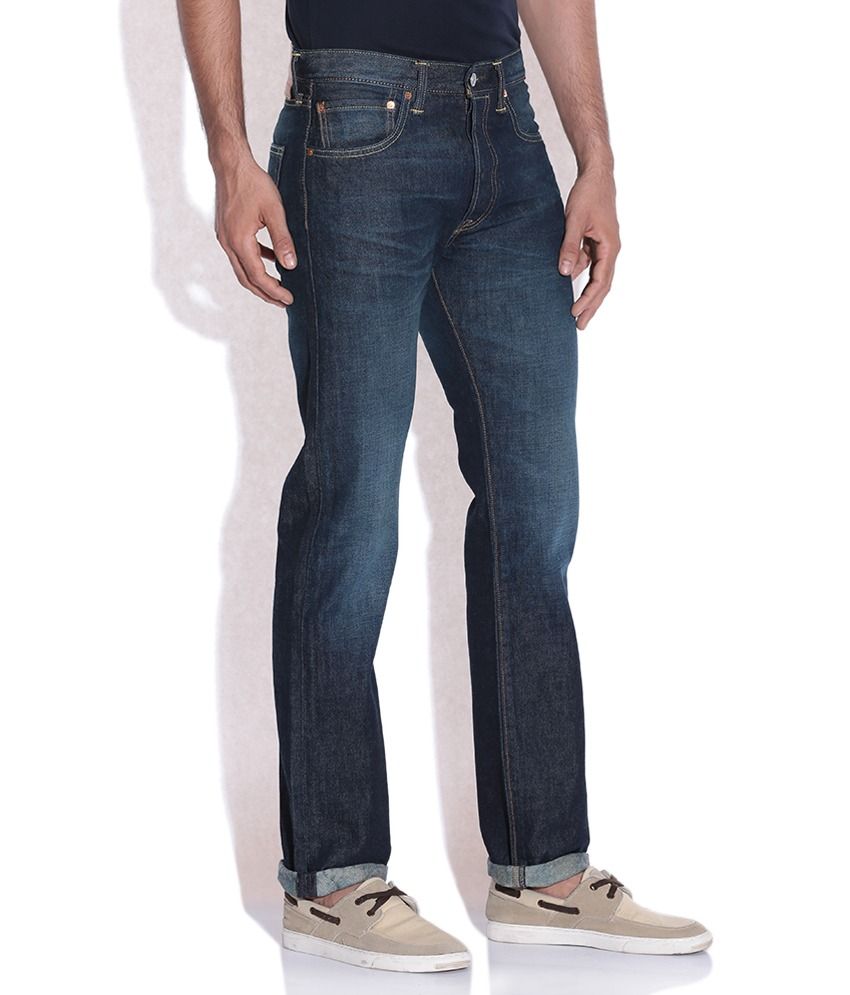 Levis Blue Faded Jeans 501 - Buy Levis Blue Faded Jeans ...