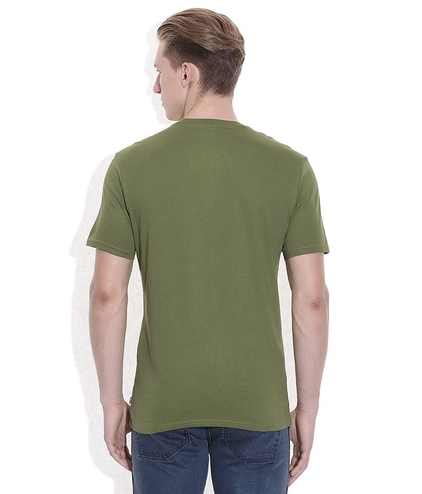 levis tshirt green