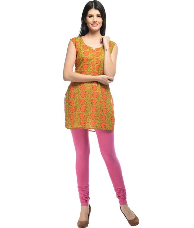white and pink churidar