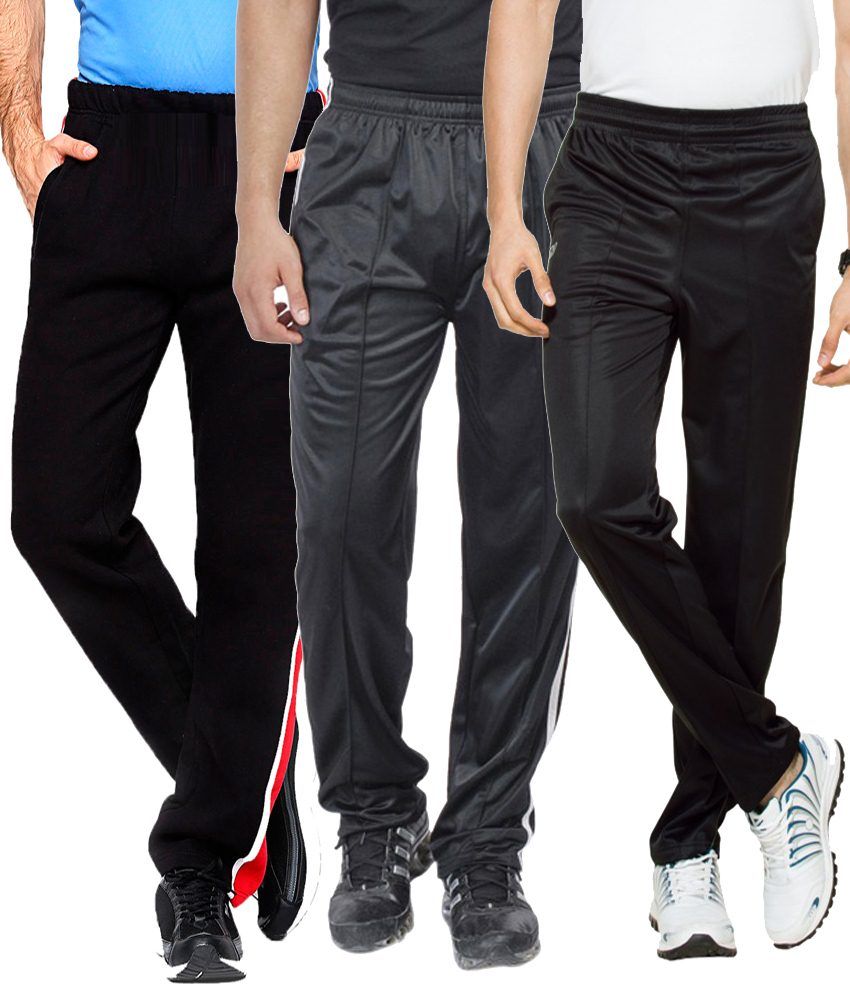 men's polyester sports track pants