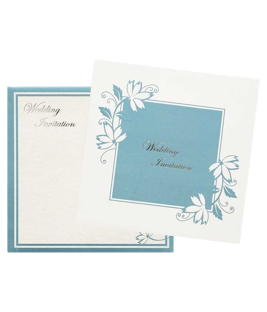 Nakoda Cards Elegant Wedding Invitation Card - Pack Of 100