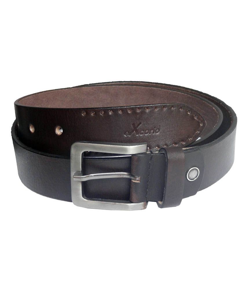 eXcorio Brown Designer Leather Belt for Men: Buy Online at Low Price in India - Snapdeal
