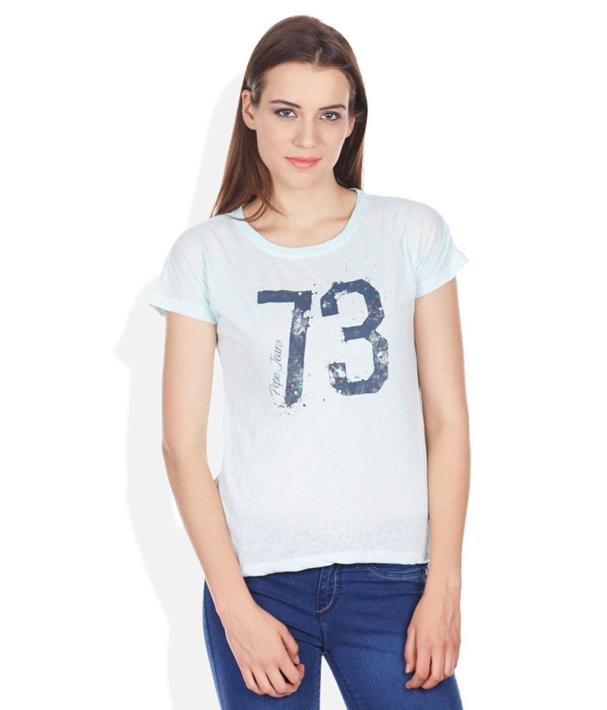 Pepe Jeans Blue T-Shirt Pepe Jeans Blue T-Shirt