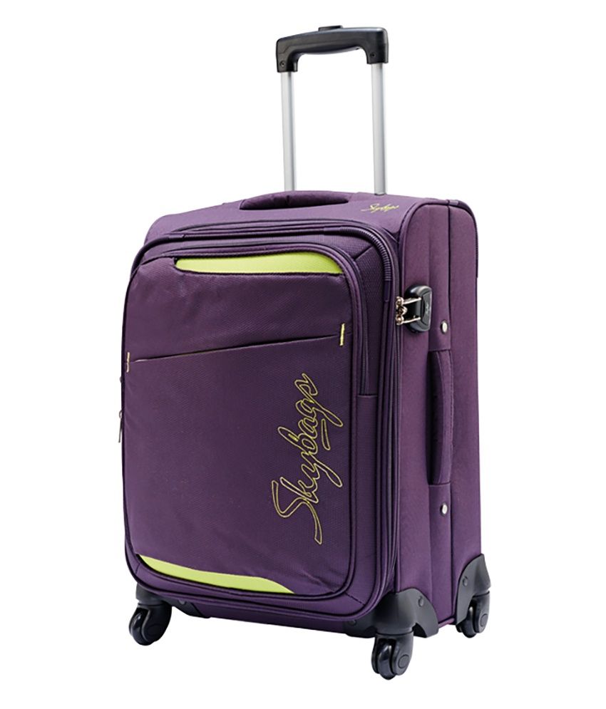 skybags 4 wheel trolley