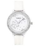 Laurels Analog White Dial Women's Watch (LL-fl-104)