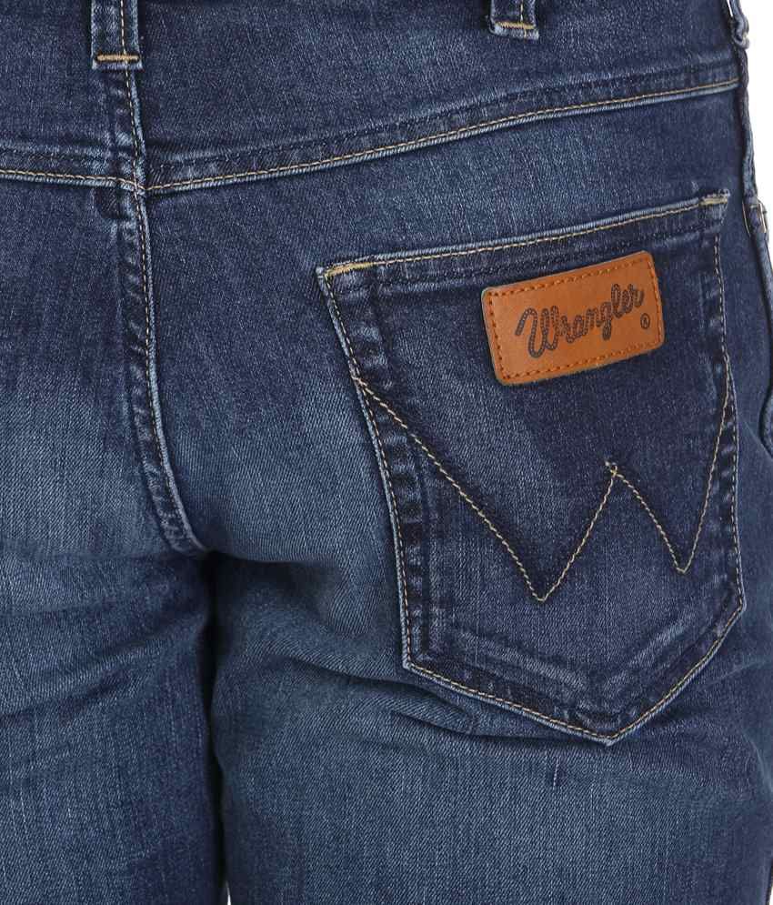 wrangler cotton spandex jeans