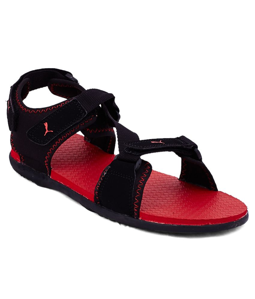 Puma Royal Black Floater Sandals - Buy 