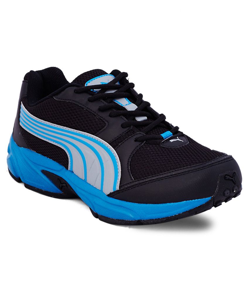 Puma Strike Fashion Ii Black And Blue Sport Shoes Price in India- Buy ...