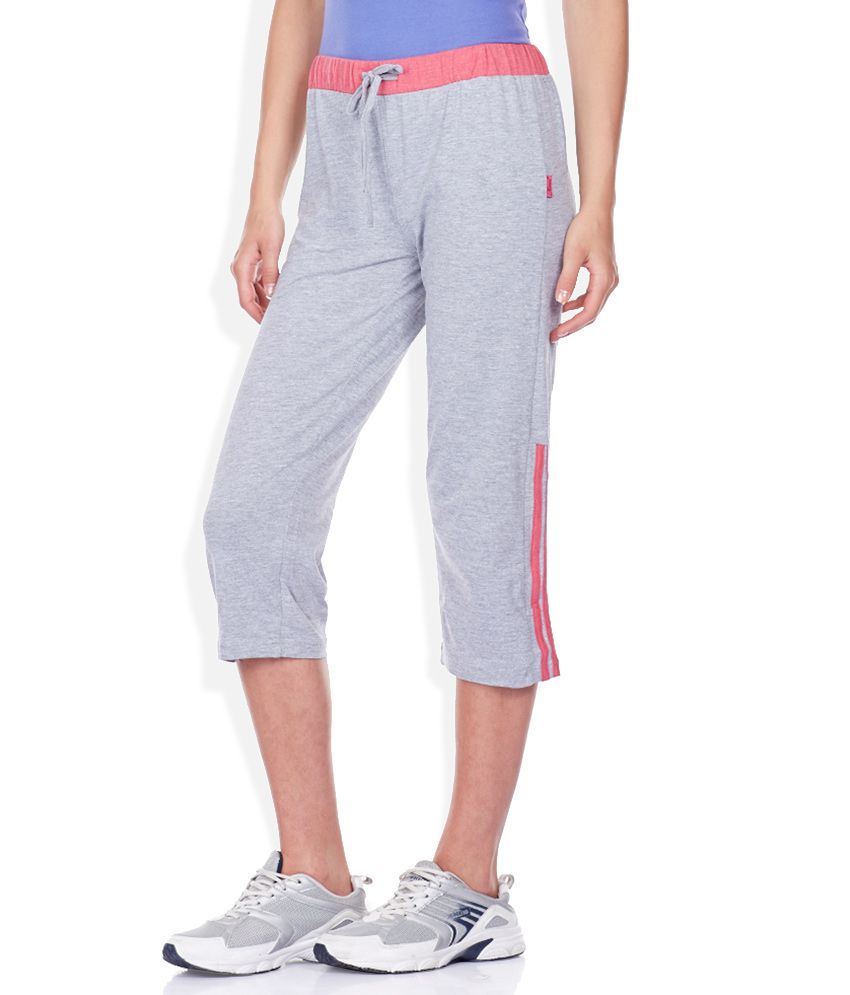 Buy Hanes Gray Capris Online at Best Prices in India - Snapdeal